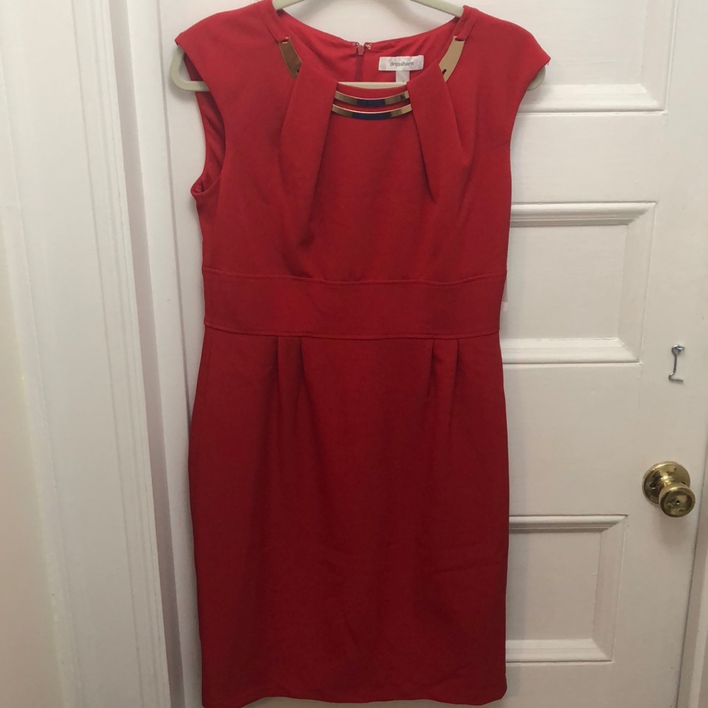 Red Sheath Dress